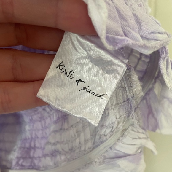 Kiwi Punch NEW 2 Piece Matching Set Purple Ice Tie Dyed NWT ~ Women’s Size M - Picture 11 of 16